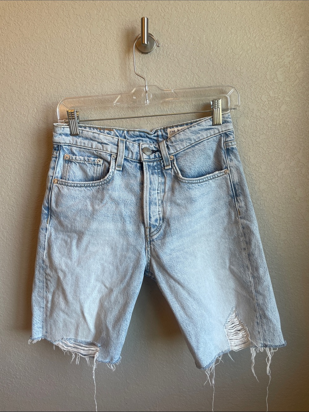NWT Rag & Bone Maya High-Rise Walking Denim Short